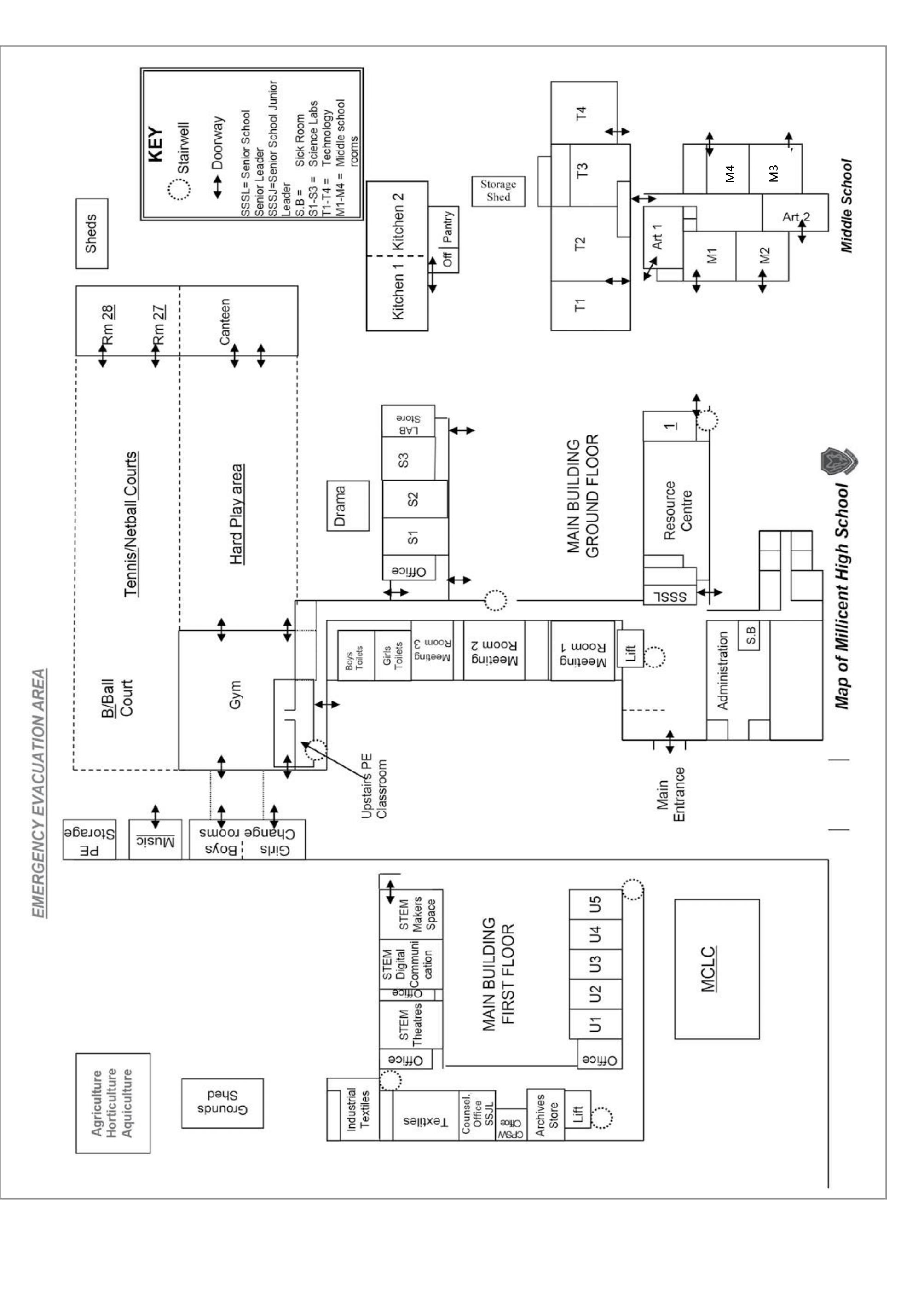 Millikan High School Campus Map - Map